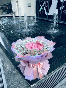 Preserved Roses Money Bouquet (PF027)