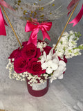 Hot Pink Roses Hot Air Balloon (HAB207)