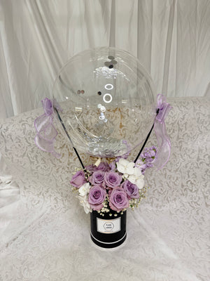 Purple Roses Hot Air Balloon (HAB206)