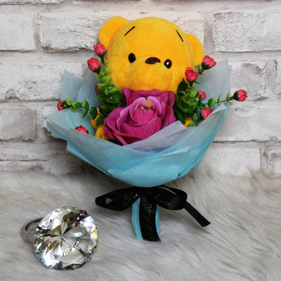 Pooh Family Round Bouquets (PFR14C)