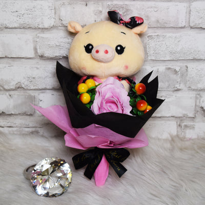 Piggy Round Bouquet (PGR03C)