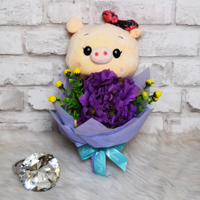 Piggy Round Bouquet (PGR04C)