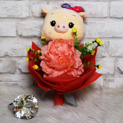 Piggy Round Bouquet (PGR05C)