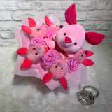 Pooh Family Round Bouquets (PFR04C)