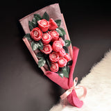 Soap Roses Sided Bouquet (SRS01C)