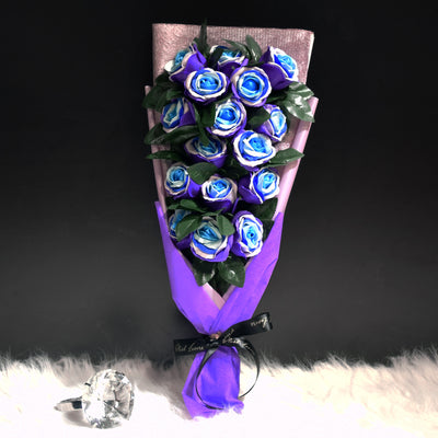 Soap Roses Sided Bouquet (SRS02C)