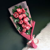 Soap Roses Sided Bouquet (SRS03C)