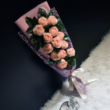Soap Roses Sided Bouquet (SRS04C)