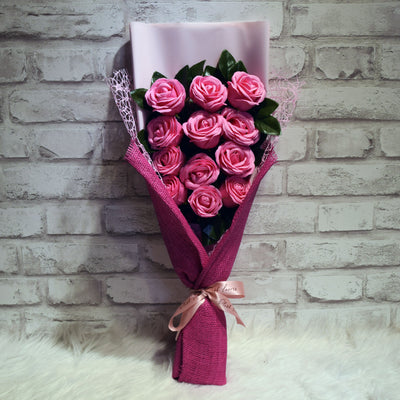 Soap Roses Sided Bouquet (SRS05C)