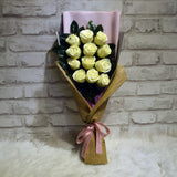 Soap Roses Sided Bouquet (SRS07C)