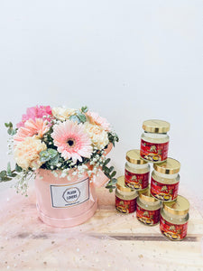 Daisy Bloom Box with Bird Nest or Essential Oils (FD126)