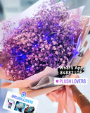 Liliac baby breath bouquet (FD106)