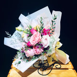 3 Tones Pink Roses Bouquet (FD084)