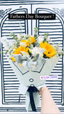 Mint Gentlemen Sunflower Bouquet (FD122)