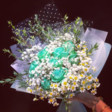 Green Roses Bouquet