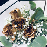 24K Gold Roses Bouquet (FD079)