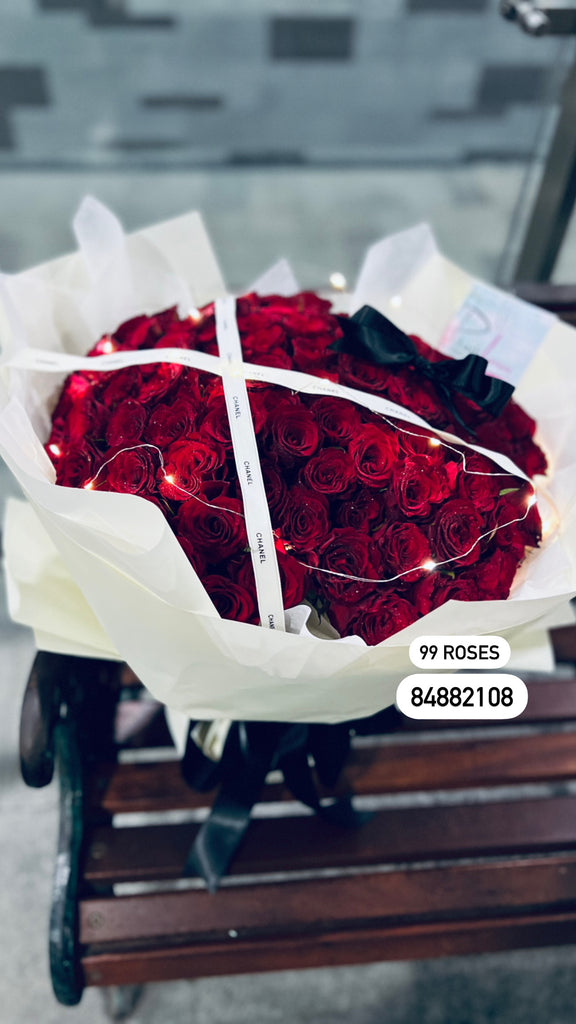 99 Roses Chanel Ribbons (FD140)