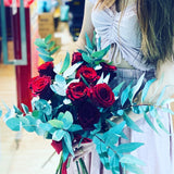 Red Roses Bridal Bouquet