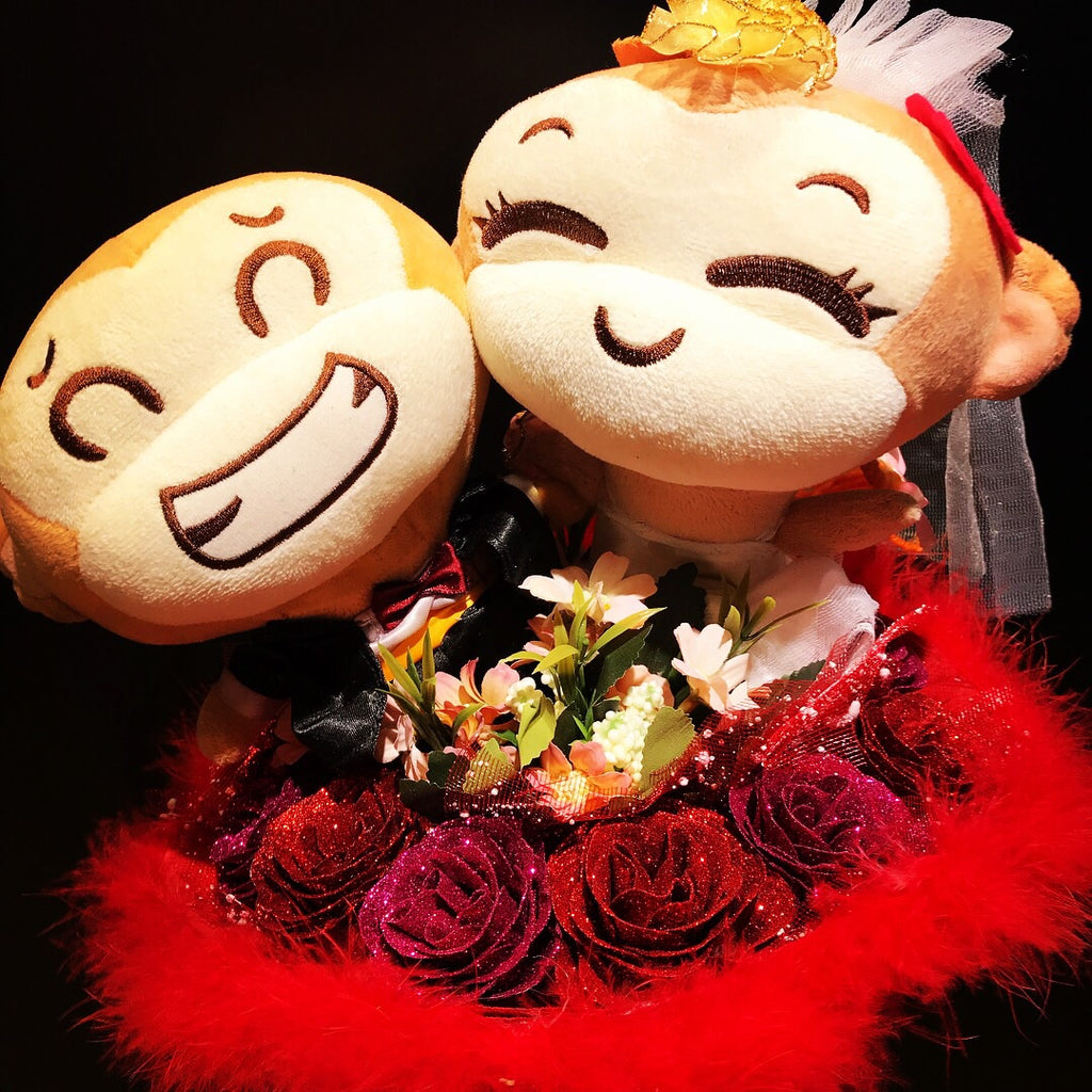Monkey Wedding/Proposal Bouquet