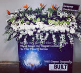 Customised Print Condolence Stand Extra Large (CDS22)
