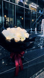 24 white roses bouquet (FD111)