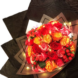 Colourful Kenya Roses Bouquet (FD018)