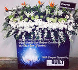 Customised Print Condolence Stand Extra Large (CDS22)