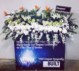 Customised Print Condolence Stand Extra Large (CDS22)