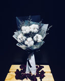 Cotton Flowers Preserved Flowers Bouquet (PF004)