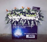 Customised Print Condolence Stand Extra Large (CDS22)