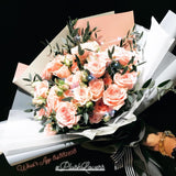 Korean Style Mini Roses Bouquets (FD134)