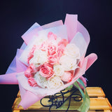 Pink and Cream Roses (FD081)