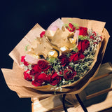 Chocolate Rocher and Roses Bouquets (FD080)