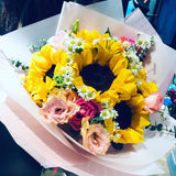 Sunflowers & Roses Bouquet (FD085)