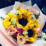 Sunflowers & Roses Bouquet (FD085)