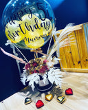 Preserved Flowers Hot Air Balloon (HAB016)