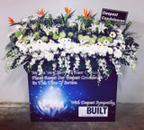 Customised Print Condolence Stand Extra Large (CDS22)