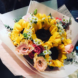 Sunflowers & Roses Bouquet (FD085)