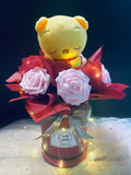 Pooh Bear Plush Toy Bloom Box