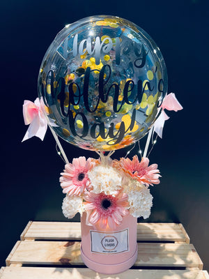 Mother's Day Daisies and Carnation Hot Air Balloon (HAB024)